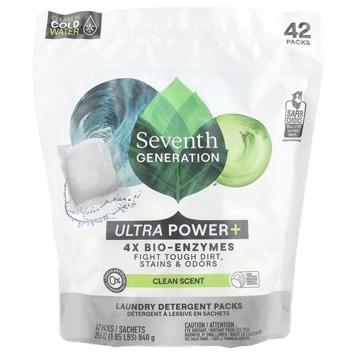 Laundry detergent packs - detergent, ultra