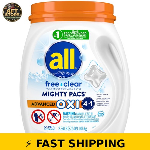 All laundry detergent pacs - detergent,
