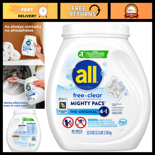 Count laundry detergent - 80,