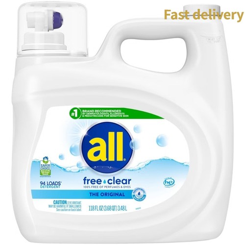 Laundry detergent free clear - ,