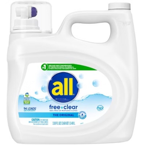 All unscented free clear - all,